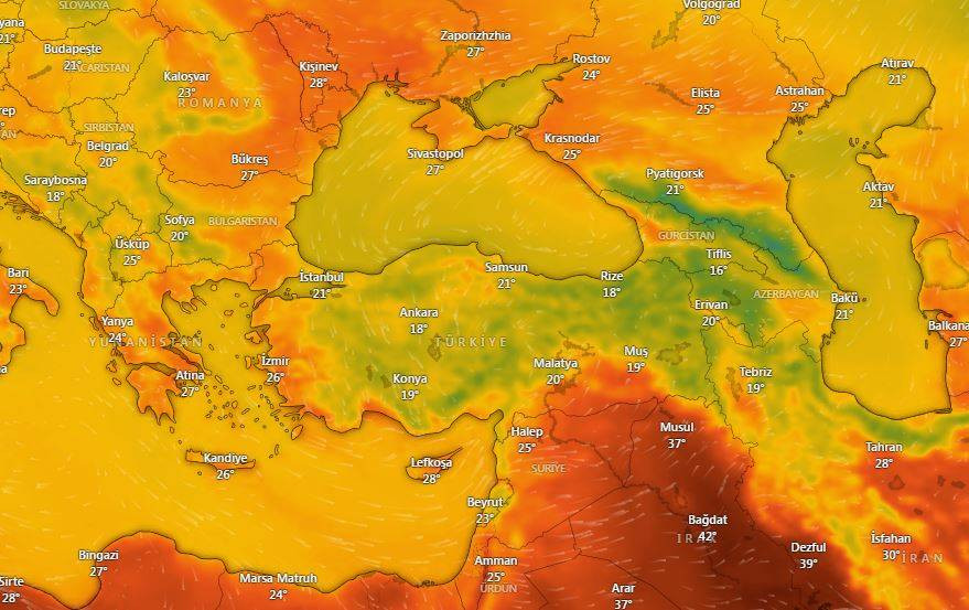 Meteorolojiden bölge ve saat verip uyardı! Fırtına geliyor - Resim: 5